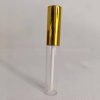 Contenants cylindriques vides en plastique pour mascara et eye-liner avec bouchon à vis, couleur personnalisée, marquage à chaud, sérigraphie, faux cils
