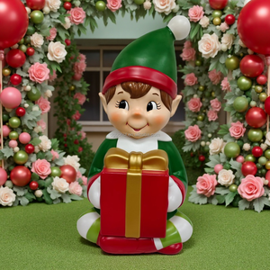 Boîte cadeau de Noël, figurine décorative, décorations - Product Image 2