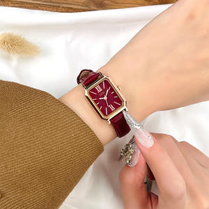 Reloj de mujer de gama alta de nicho simple, reloj rectangular para estudiantes, reloj de cuarzo para mujer con temperamento Retro - Product Image 1
