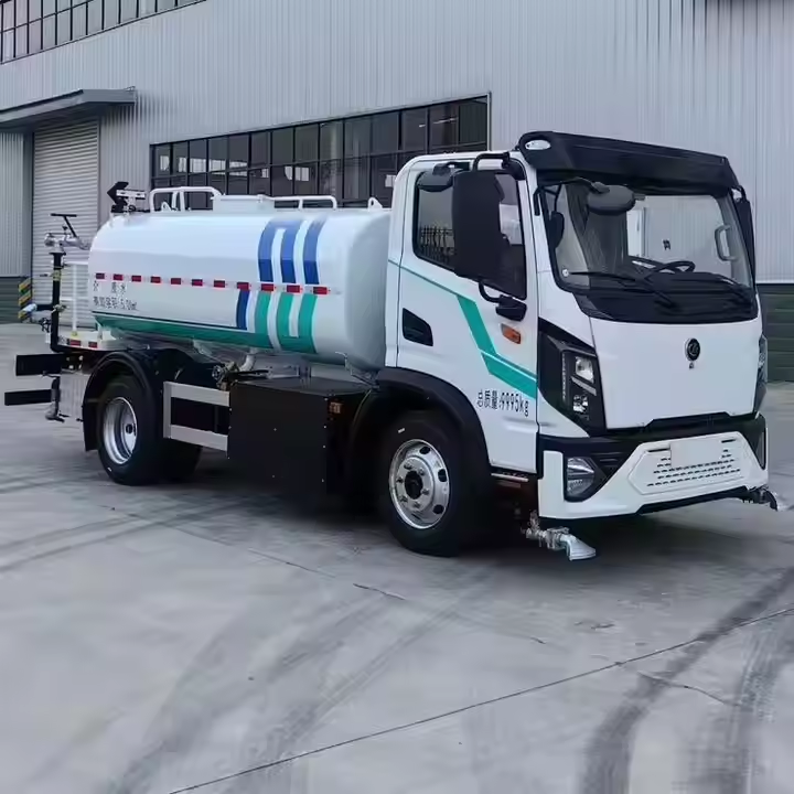 Подержанный 6*4 приводный водовоз, тяжелый китайский нефтяной танкер с двигателем грузовика, водяной насос для полива тележки