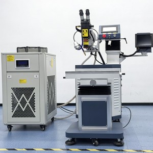 Machine de soudage laser YAG 200W 400W pour pièces métalliques, accessoires de quincaillerie, soudage par points, réparation de moules, Soldadora Laser Venta - Product Image 2