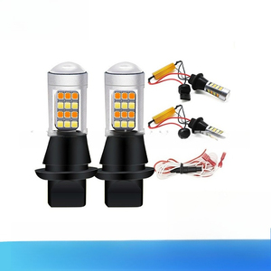 หลอดไฟ LED สำหรับรถยนต์ T20 1156 BA15S แบบสองสี ไฟเลี้ยว 42SMD กำลังสูง สว่างมาก ใช้เป็นไฟวิ่งกลางวันและไฟถอยหลัง - Product Image 2