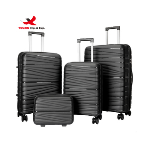 RTS Bulk Manufacturer Supply Travel Carry on Luggage Case 20 24 28 Inch Set Spinner PP Trolley <b>Suitcase</b> with Universal Wheels - Product Image 1