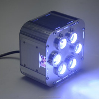 20W * 6 Tête Starlight Headliner Kit Multiport RGBW Clignotant LED PMMA Fibre Optique Lumière Auto Pièces Télécommande