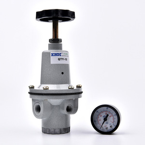 Vanne régulatrice de pression d'air pneumatique Xinde QTY-15, taille de port 1/2 pouce, pour gaz - Product Image 1