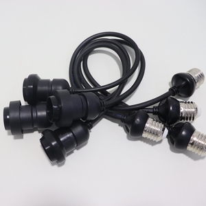 Custom 1M 2M 3M E27 Dropper <strong>ES</strong> Pendant Festoon Lights Outdoor Rubber IP65 <strong>Lamp</strong> <strong>Holder</strong> - Product Image 6