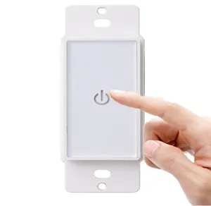 LED touch sensor switch dry contact touch wall light electrical switch