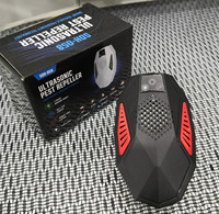 Répulsif à ultrasons écologique à fréquence variable pour souris et insectes, à brancher, pour usage intérieur, couvre 80-120m2