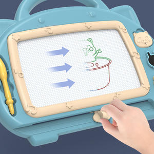 ขายส่งหรูหราที่กําหนดเองการศึกษาสีแม่เหล็กกราฟฟิตี WordPad ตารางกระดานวาดภาพ Wordpad ตารางสําหรับเด็ก - Product Image 6