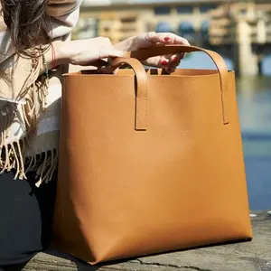 Designer de haute qualité en cuir Pu sac à main pour femmes d'affaires sac à main de grande capacité pour femmes - Product Image 6