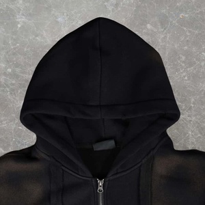 Sudadera con Capucha para Hombre, Nueva, de Alta Calidad, 100% Algodón, Vintage, con Cierre, Bordada, Estampada, Gruesa - Product Image 6