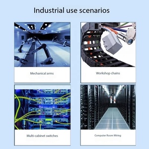 Industriële netwerkkabels met hoge flexibiliteit, dubbel afgeschermd, Profinet, drag chain, Gigabit <span class=keywords><strong>Cat6</strong></span> RJ45 netwerkkabel - Product Image 5