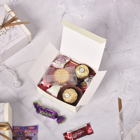 Nouvelle boîte à dragées carrée rustique thème forêt, boîte à bonbons vide créative, pack souvenir populaire pour invités de mariage, vente en gros, logo personnalisé