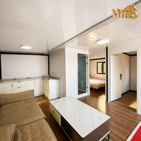 Casa de Retiro Ecológica de Lujo de 2 Dormitorios, Estándar Australiano SAA, Contenedor Marítimo Modificado, Instalación Rápida, Prefabricada Moderna