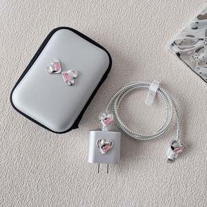 Copertura per caricabatterie cellulare per <span class=keywords><strong>Iphone</strong></span> con cavo di ricarica da 20W custodia antipolvere - Product Image 6