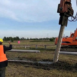 Pilote de pile vibratoire hydraulique d'excavatrice d'équipement d'entraînement de pile pour la pile ronde/pile carrée/pile de seau - Product Image 3