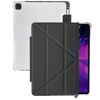 2025 pour iPad 11e Support fonction d'empreintes digitales étui pour tablette en cuir antichoc housse de protection complète pour iPad Pro 12.9 Pro 13