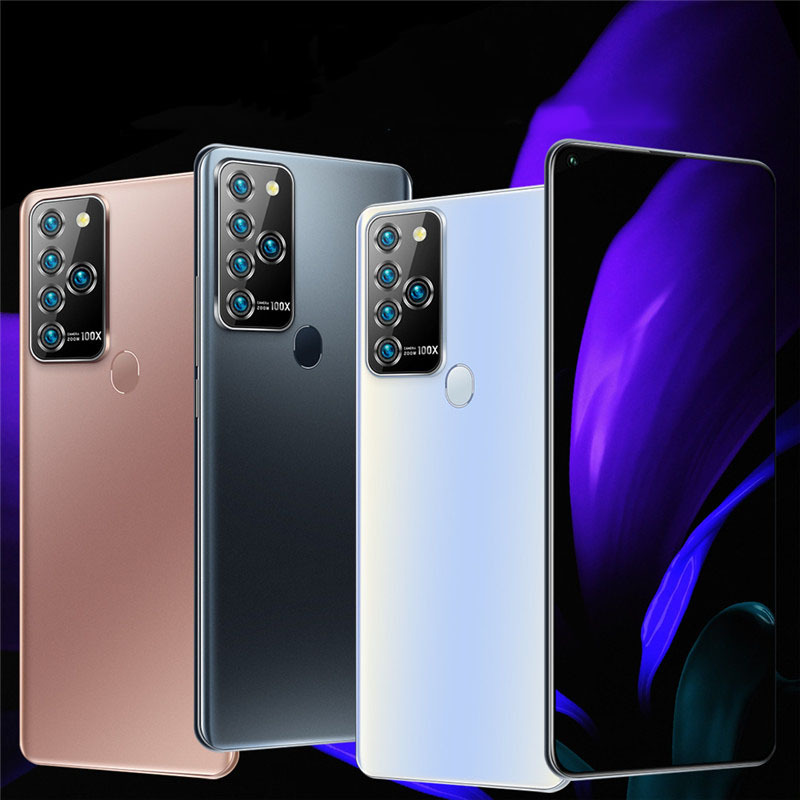 Новое поступление, мобильный телефон Note 25U, глобальная версия, мобильный телефон с большим экраном 7,2 дюйма, 5800 мач, 5G, самый продаваемый разблокированный смартфон