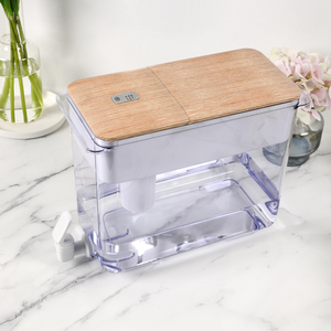 BLUETECH HS521N OSMO Serie Haushaltswasserspender 30 Tassen Kapazität Bambusdeckel mit F003 Filterkartusche - Product Image 1