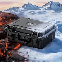 Étui de protection professionnel WL IP65 étanche pour instruments et équipements, étui de transport rigide personnalisé en plastique avec mousse et logo OEM