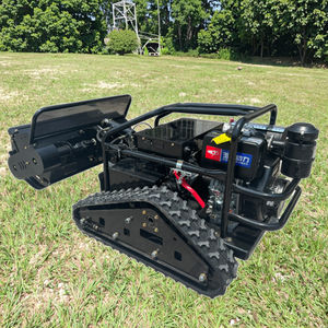 รถแทรกเตอร์ขนาดเล็กสำหรับฟาร์มดีเซลเครื่องบดเมล็ดพืชขับเคลื่อนด้วยตัวเองทุกพื้นที่พร้อมรีโมทคอนโทรลเครื่องตัดหญ้าแบบหมุนอัตโนมัติ - Product Image 6