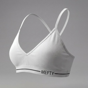Soutien-gorge de sport sans couture en coton de haute qualité pour femme, sans armatures, en tricot <span class=keywords><strong>Santoni</strong></span> léger, avec logo personnalisé, confortable, pour le yoga et les activités sportives - Product Image 1