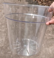 Ventes chaudes 2023 - Pots à fleurs transparents pour orchidées avec trous respirants, écologiques, durables, en plastique, pour jardin