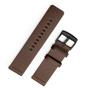 Correa de Reloj Inteligente para Hombre de Cuero Genuino Suave de 20mm 22mm con Hebilla para 5/6/7/S2/S3/GT2/GT3 Pro en 12 Colores - Product Image 1
