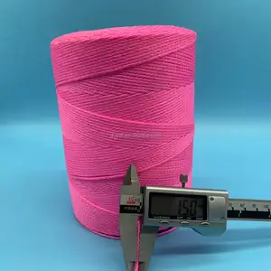 Hochwertiges rosa Polypropylen geflochtenes Seil Geschenk verpackungs seil für DIY geflochtenen Faden Mason Line Gewindes eile