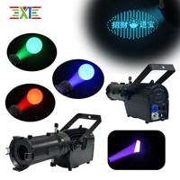 Projecteur LED profilé XJ 100W COB (RGBW/CW WW) CRI Ra95 Mini Ellipsoidal, projecteur de logo, musée, galerie, studio, DMX512/Son