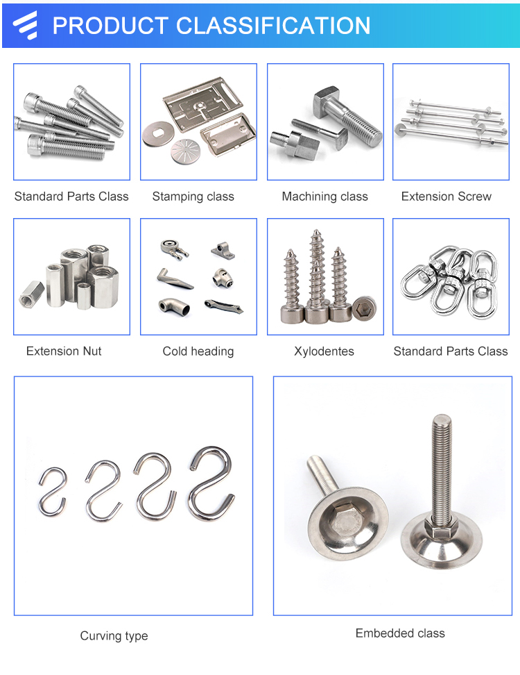 Supply high quality carbon steel full thread double end stud rods/bolts stainless steel stud with double