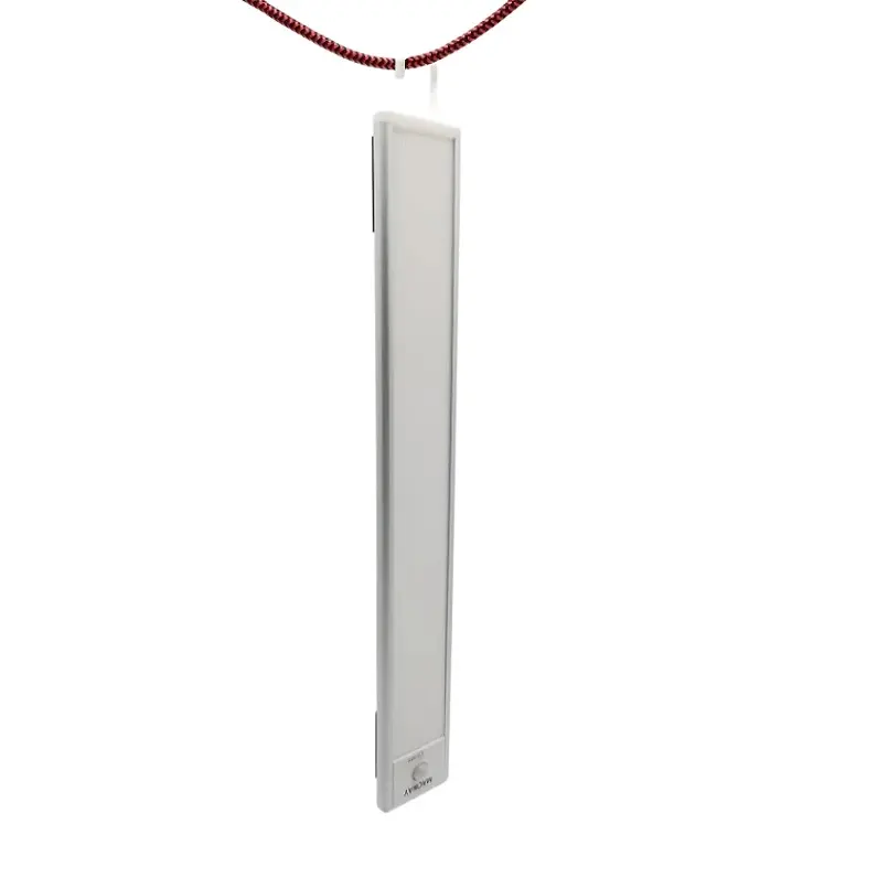 Crochet de lumière de placard à détecteur de mouvement pour le salon intérieur Éclairage d'armoire Lampe d'armoire à LED rechargeable