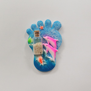 Imanes de Nevera con Botella de Cristal y Arena de Colores, Recuerdos Turísticos de Playa, Mallorca y <span class=keywords><strong>Menorca</strong></span>, Novedad 2026 - Product Image 4