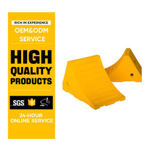 60 TONS bas prix PU sans odeur butée de roue arrêts de roue PU cale de roue pour camion <span class=keywords><strong>benne</strong></span> basculante - Product Image 1