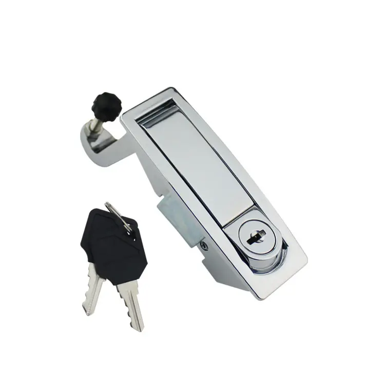 Compression swing handle lock rod control heavy duty cabinet lock