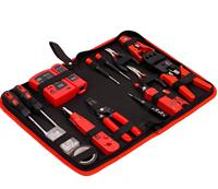 Kit de test et de réparation réseau KAFUWELL H2922B 37 pièces, pince à sertir pour borniers, testeur de câbles intelligent, pinces réseau, borniers