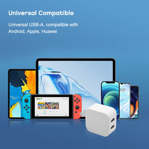 5V 2.4A tipo-c cargador rápido micro Puerto adaptador portátil móvil cargador de pared - Product Image 4