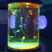 Aquariums en résine sur mesure fabriqués en usine, aquariums en acrylique de 600 L, écologiques, de la marque Lucite, emballés dans une boîte, accessoires inclus, inoubliables