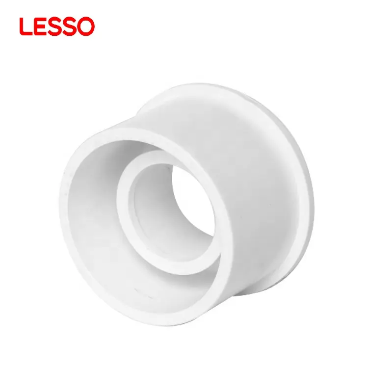 Lesso chống ăn mòn cấp nước ống nhựa trắng xanh 50mm PVC phụ kiện đường ống giảm tốc ỐNg Lót