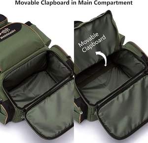 Échantillon gratuit de sacs de pêche - Sacs de pêche pour la pêche en eau salée ou en eau douce - Rip-Stop PE - Sangle d'épaule rembourrée - Product Image 6