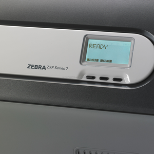 Ngự<span class=keywords><strong>a</strong></span> Vằn ID thẻ máy in ZEBRA ZXP <span class=keywords><strong>Series</strong></span> 7 PVC Máy in thẻ Máy tính để bàn đơn hoặc hai mặt ID thẻ máy in - Product Image 5