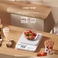 Báscula Electrónica Comercial de Alta Precisión Rubber Tree, Modelo Pequeño para Cocina, Repostería y Uso Doméstico, ALW66WQGAX