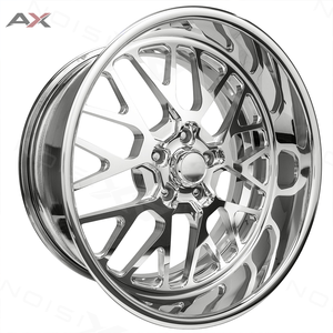 Rines de Aluminio Forjado Pulido con Borde Invertido 20x10.5 24x15 26x12 5x4.75 5x5 para Chevy C10 Chevelle Impala - Product Image 1