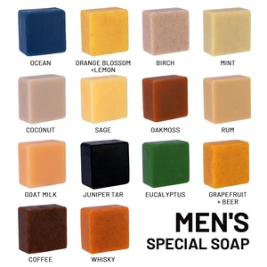 Jabón en Barra Artesanal para Hombre, Marca Privada, para Rostro y Cuerpo, Control <span class=keywords><strong>de</strong></span> Grasa, Exfoliante y Revitalizante - Product Image 2