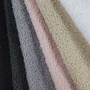 Hot Bán Sang Trọng 100% Polyester Bông Len Dệt Kim Bọc Vải Nhuộm Đồng Bằng Phong Cách Thoáng Khí Sang Trọng Bìa Công Nghệ Ghế Sofa - Product Image 2