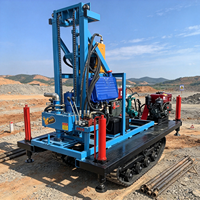 Petite plateforme de forage de puits d'eau industrielle avec contrôle de pression hydraulique pour utilisation dans les travaux de construction