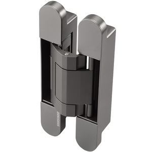 SOCINO матовый черный серый 3D Регулируемый самозакрывающиеся гидравлический мягкий закрытый скрытый дверной шарнир Оборудование Скрытая дверная петля - Product Image 5