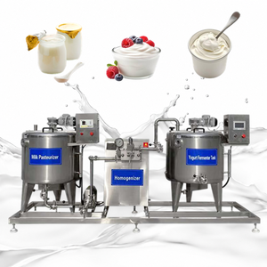 Máquina de Yogur Comercial de Fácil Mantenimiento, Línea de Procesamiento de Yogur, Línea de Yogur Alto en Proteínas para Plantas Lácteas - Product Image 1