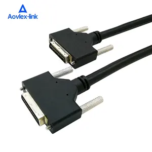 SCSI Kabel Foil 36pin Pria KE Pria, Kabel SCSI Perisai Kepang