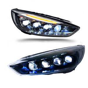 Gruppo dinamico della lampada frontale del faro a LED per <span class=keywords><strong>FORD</strong></span> <span class=keywords><strong>Focus</strong></span> 2015 2016 2017 <span class=keywords><strong>2018</strong></span> luce anteriore con luce di marcia diurna - Product Image 2